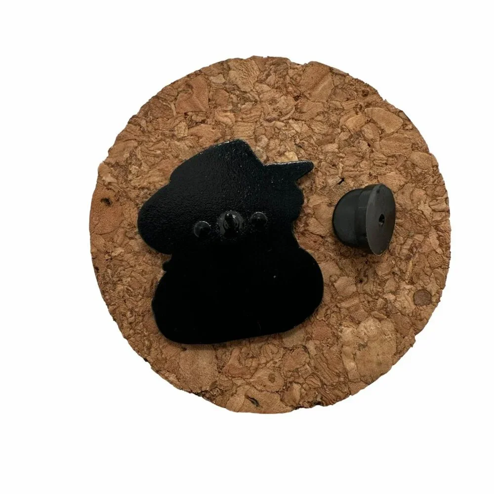 ✨Enamel Lapel Pin duck cap with cowboy hat glasses and bandana metal brooch✨ - Picture 3 of 5